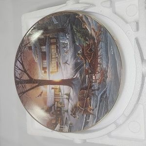 Terry Redlin Collector Plate "Racing Home"